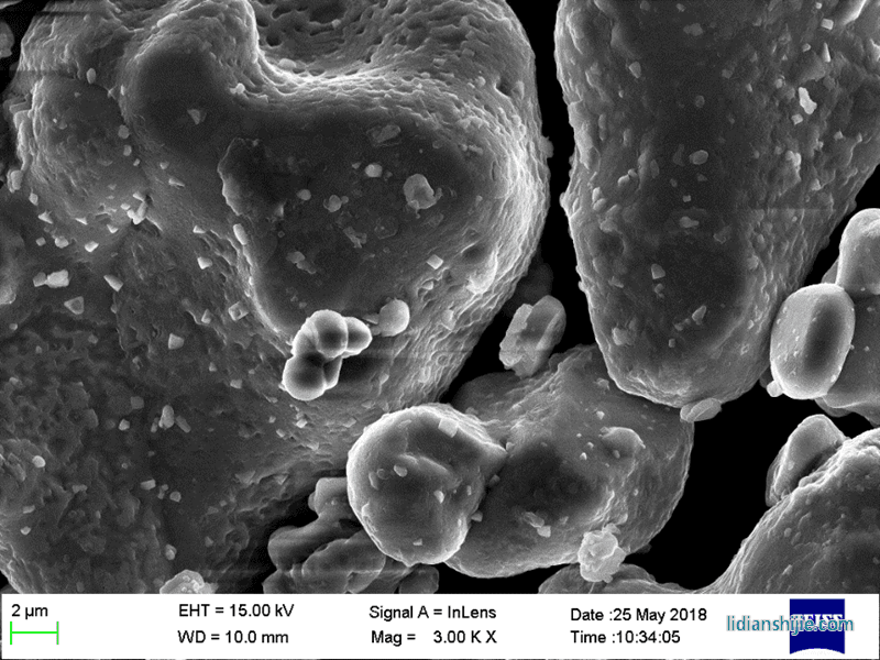 貴州振華新材料鈷酸鋰T09SKM 電鏡圖