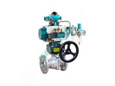 精歐氣動軟密封球閥Q641H