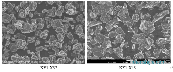 中科星城消費類石墨負(fù)極材料KE系列SEM