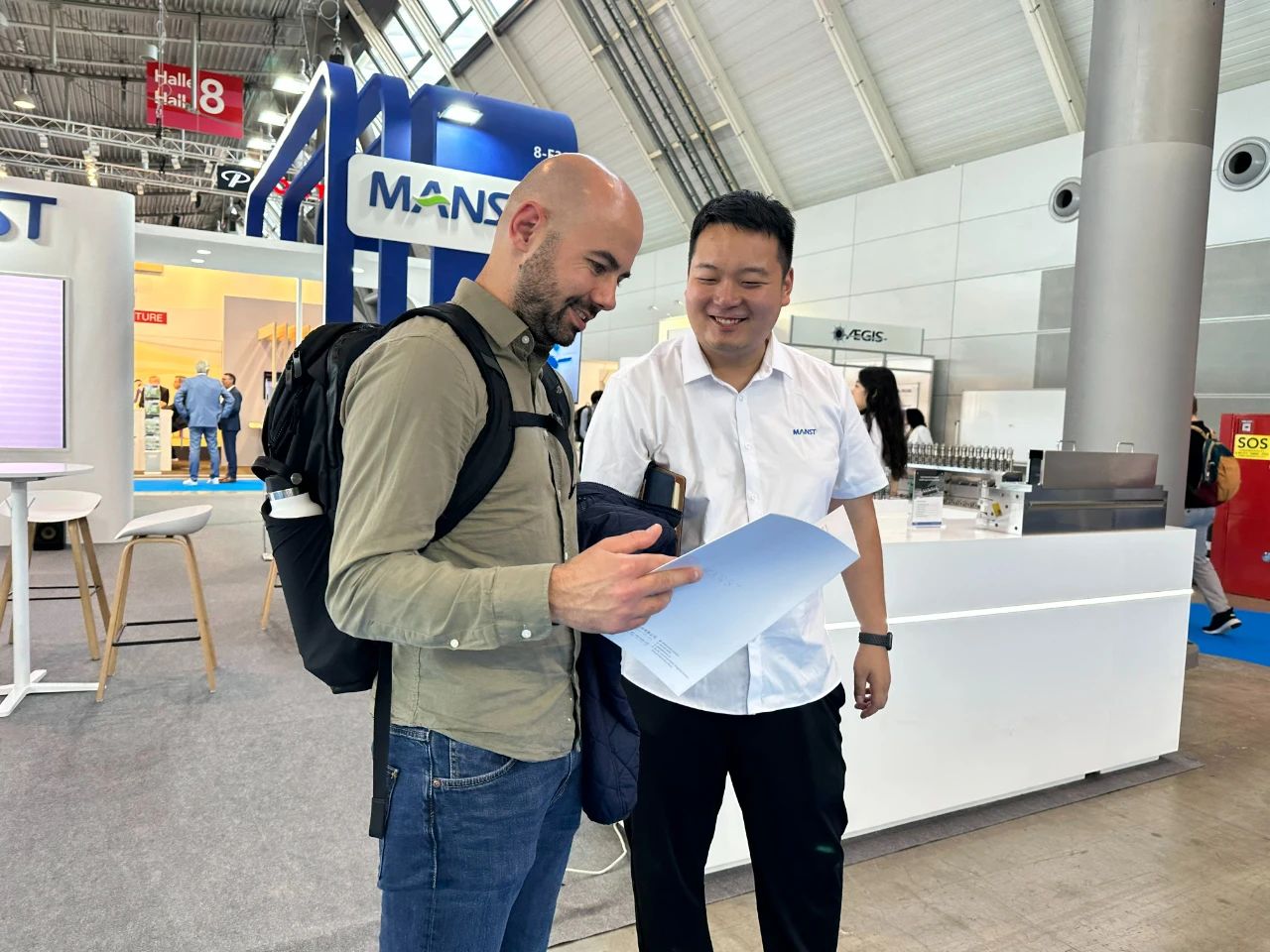 曼恩斯特展位8號館F30 曼恩斯特展位8號館F30