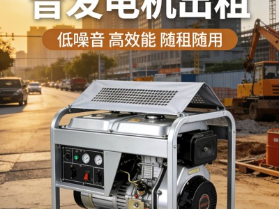 淄博單相220V發(fā)電機(jī)出租 家用照明通用圖9