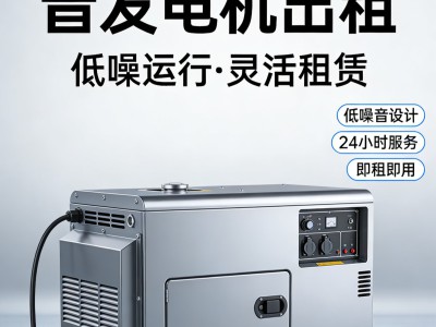 淄博三相380V發電機租賃 工業設備專用圖3