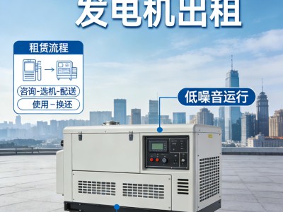 淄博三相380V發電機租賃 工業設備專用圖7